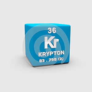 Atomic Number Krypton photo
